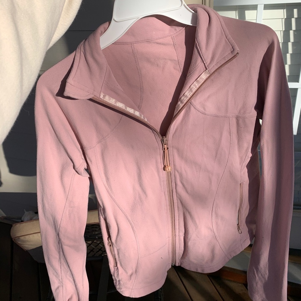 Lululemon mauve full zip jacket